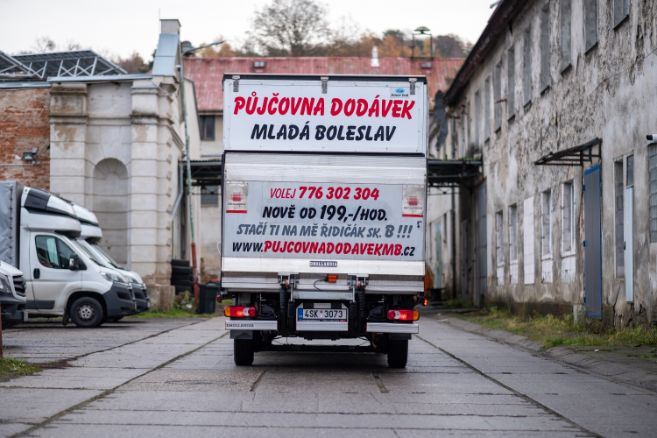 Fiat Ducato — hydraulická plošina Dhollandia foto 2